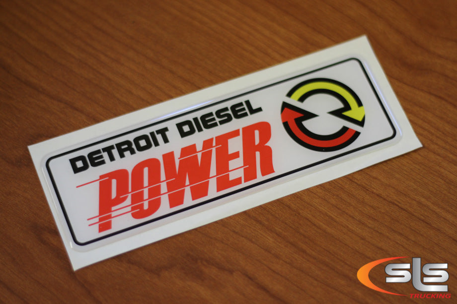 Detroit Diesel Power Sticker