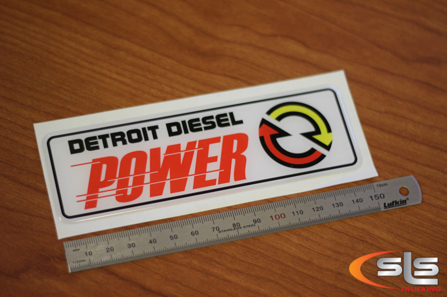 Detroit Diesel Power Sticker